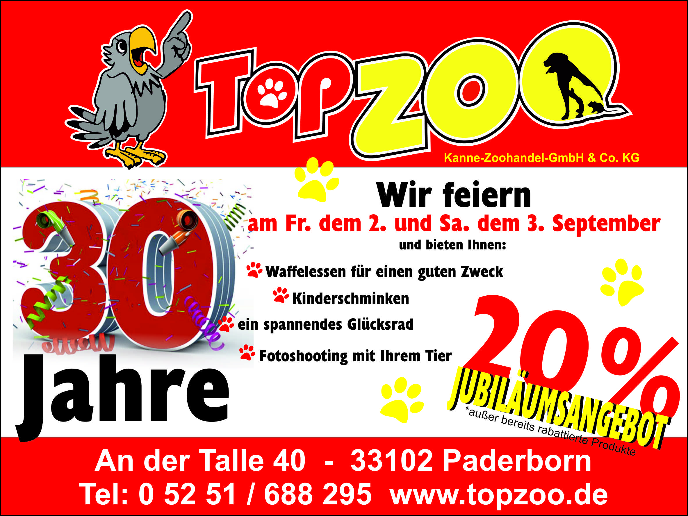 Über 30 Jahre TopZoo